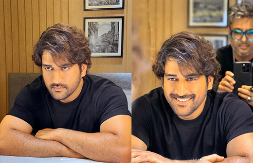 Mahendra Singh Dhoni’s new look